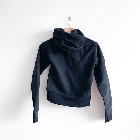Lululemon Womens Full Zip Scuba Hoodie Black Size 8 - Picture 2 of 6